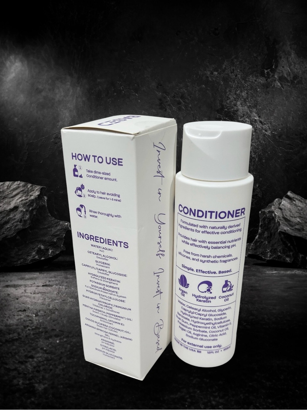BASED Bodyworks Conditioner Men Hydrating Clean Non Toxic Hair New With Tags - Picture 5 of 8